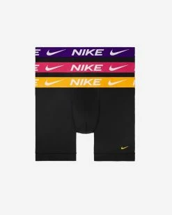 Nike Essential Micro Boxer Briefs 3-Pack Black Fashion
