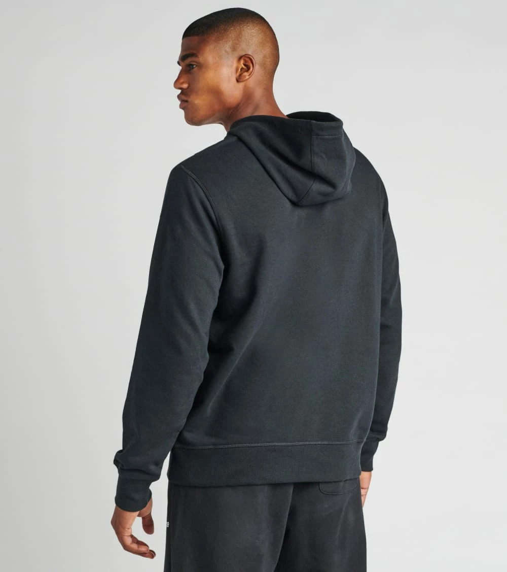 New Balance Essentials Stacked Logo Pullover Hoodie BLACK 3 New Balance Essentials Stacked Logo Pullover Hoodie BLACK - Image 2