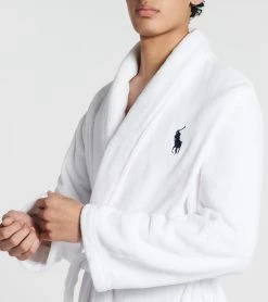 Polo Microfiber Robe White 7 Polo Microfiber Robe White -Mens New Arivals Sales Shop P297RL WHD 3 1800x