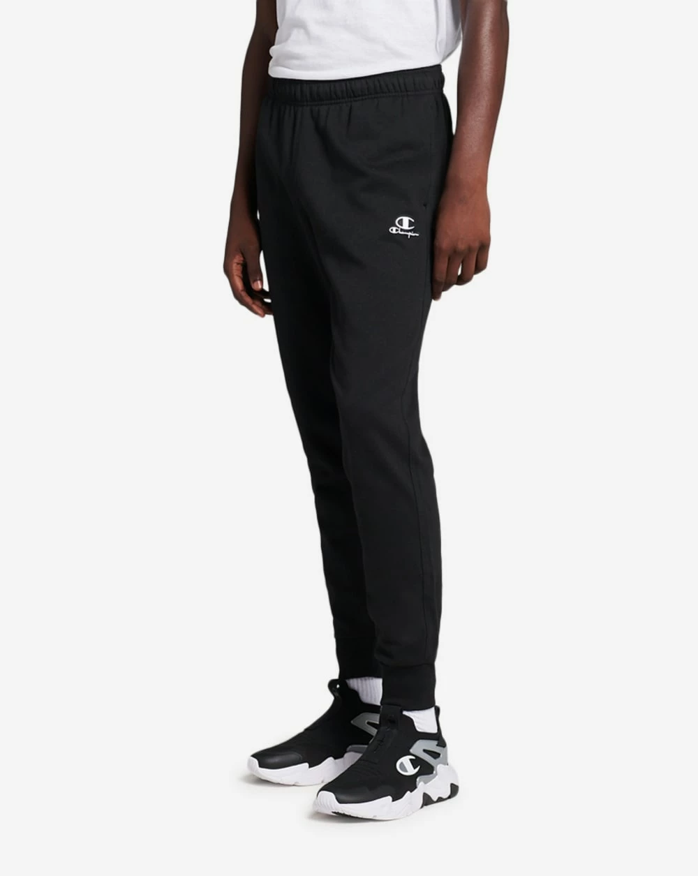 Champion Classic Fleece Jogger Pants Black 4 Champion Classic Fleece Jogger Pants Black - Image 2