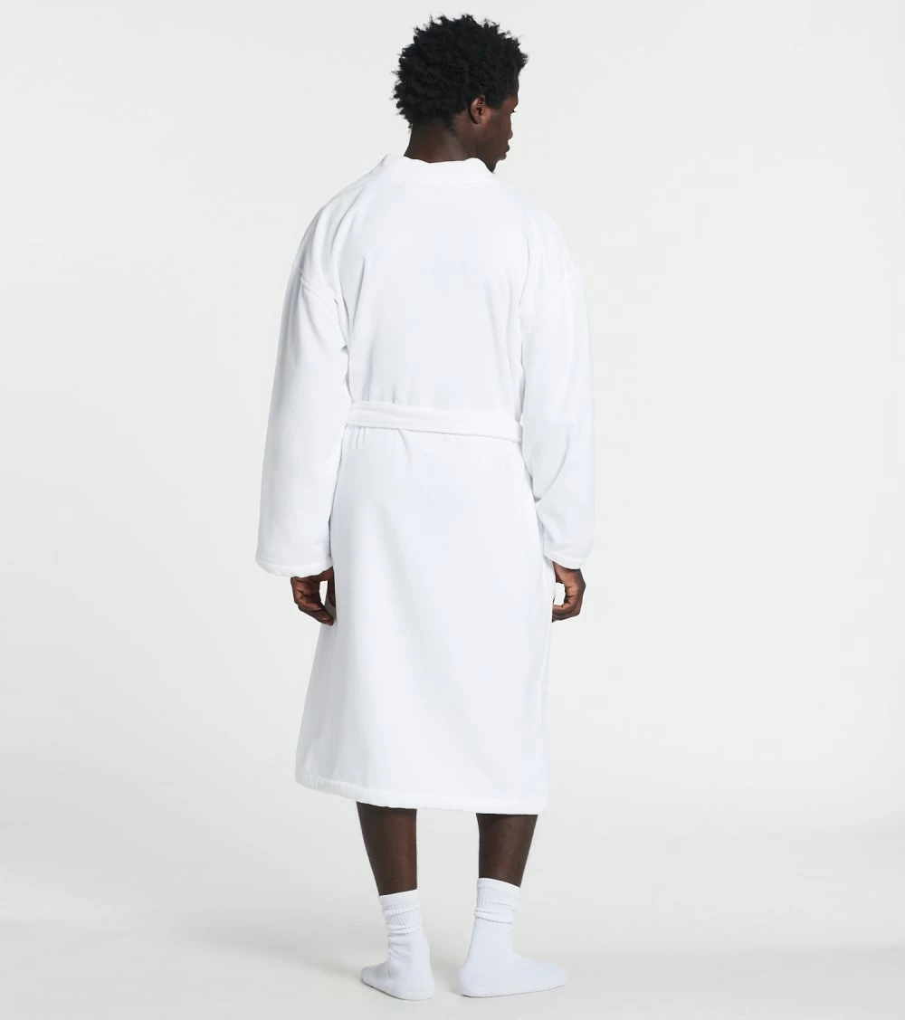 Polo Terry Velour Robe White 4 Polo Terry Velour Robe White - Image 2