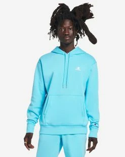 Champion Classic Fleece Pullover Hoodie Exhibit Blue