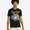 Streetz Iz Watchin TRAP LIFE TEE BLACK -Mens New Arivals Sales Shop SIW5057 BLK 1 1800x