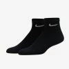 Nike 3PK Everyday Ankle Socks Black/Black 1 Nike 3PK Everyday Ankle Socks Black/Black -Mens New Arivals Sales Shop SX7667 010 1 1800x