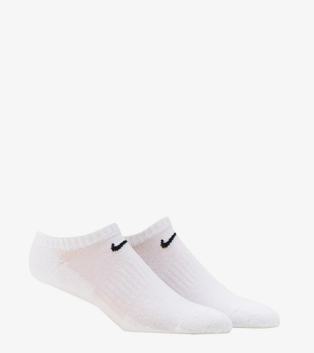 Nike Everyday Cushioned Socks 3 Pack WHITE/BLACK 4 Nike Everyday Cushioned Socks 3 Pack WHITE/BLACK - Image 2